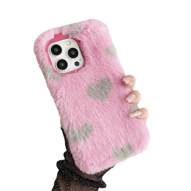 Plush Loving Heart Phone Case.