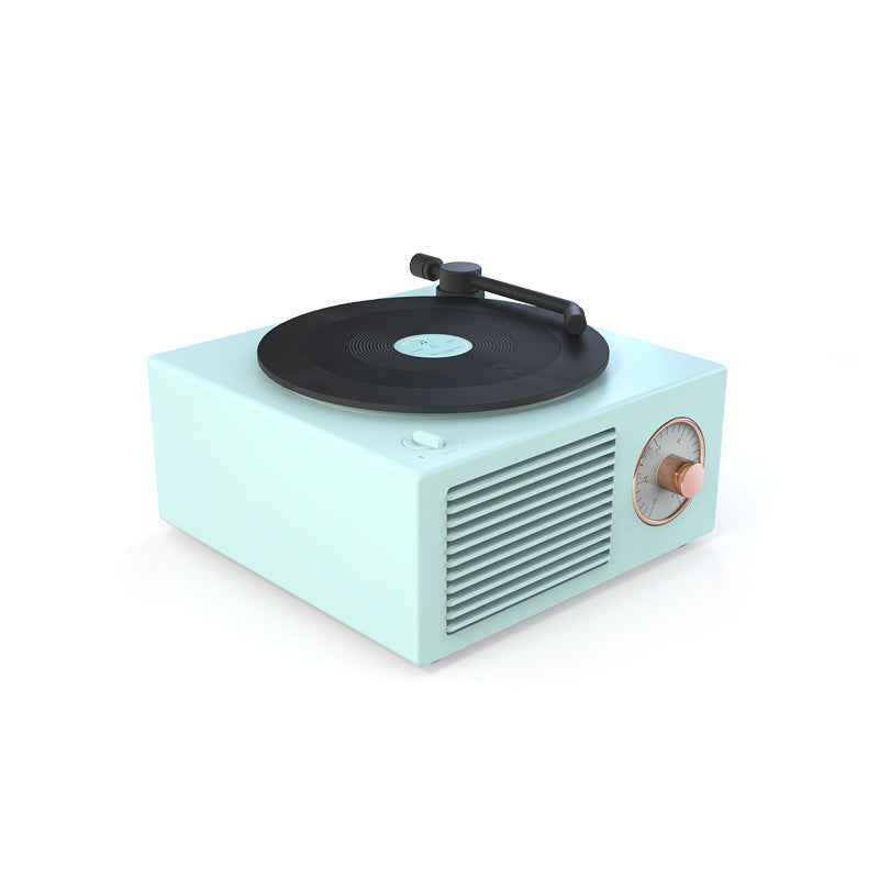 Wireless Mini Portable Retro Phonograph Bluetooth-Compatible Speaker.