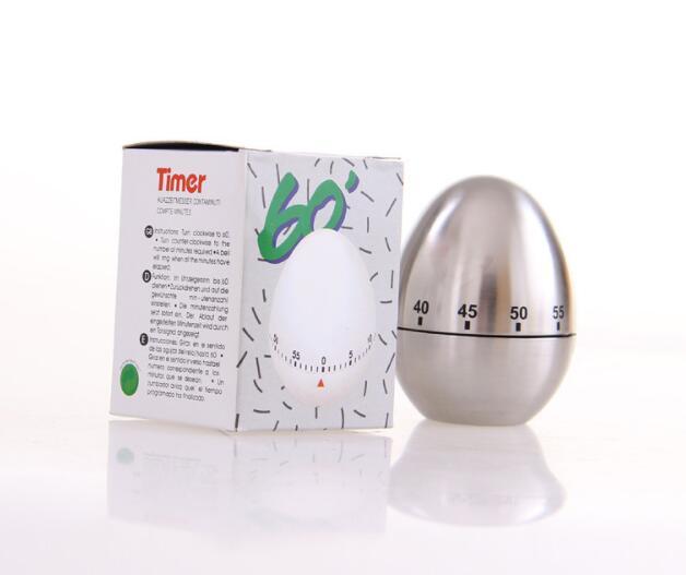 Egg Shaped Simple Kitchen Timer.