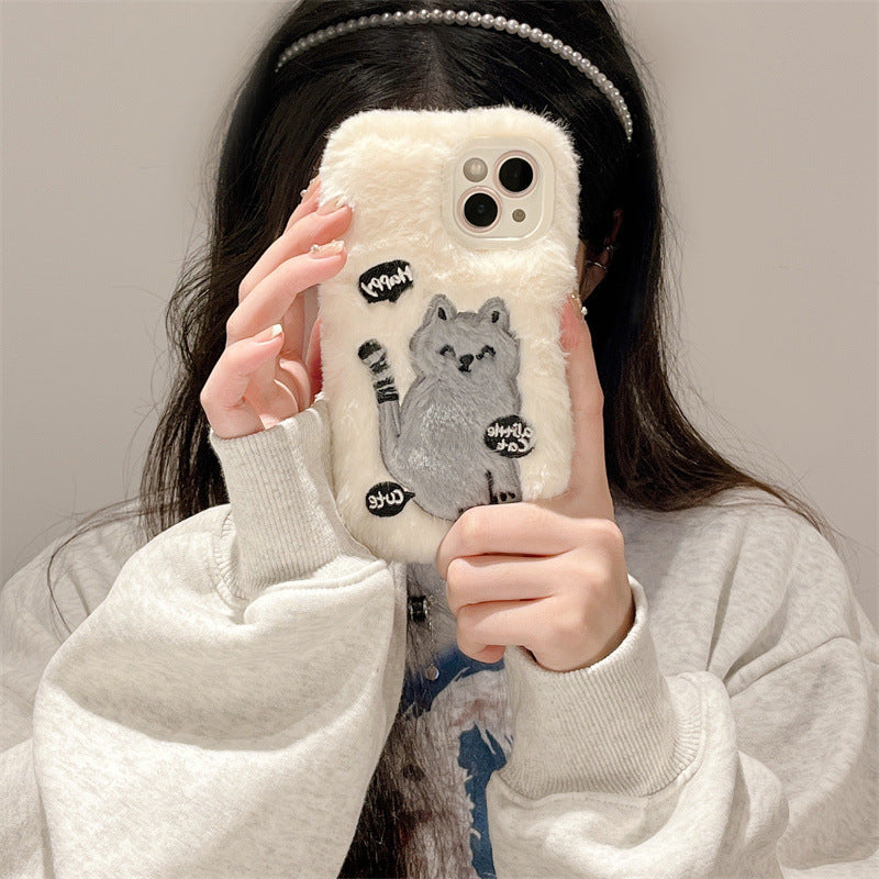 Cute Kitty Soft Shell Phone Case.