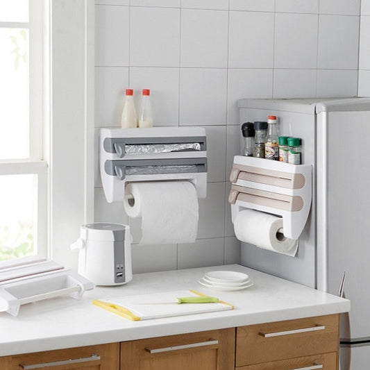 4-In-1 Kitchen Roll Holder Dispenser.