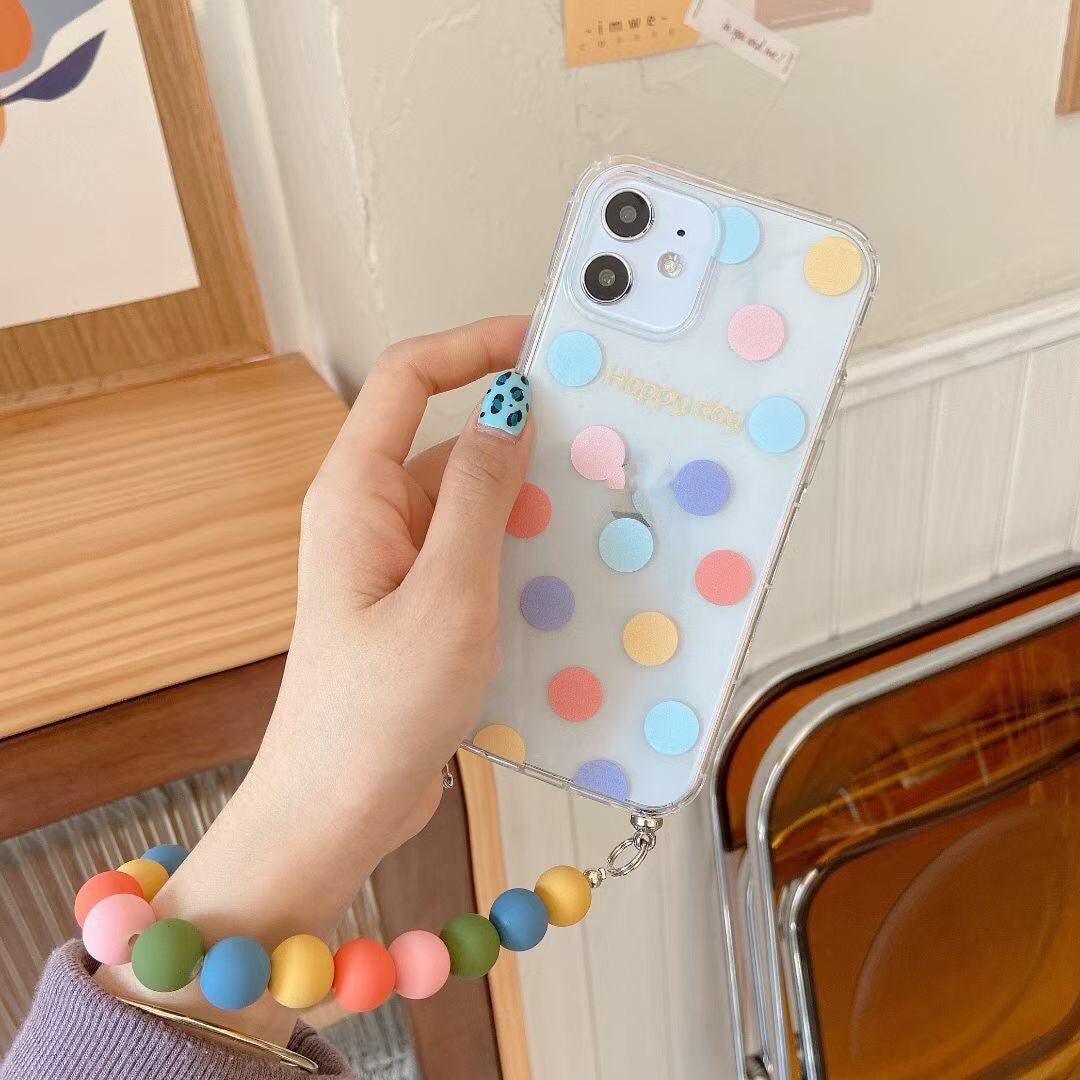 Bead Polka Dot Bracelet Phone Case.