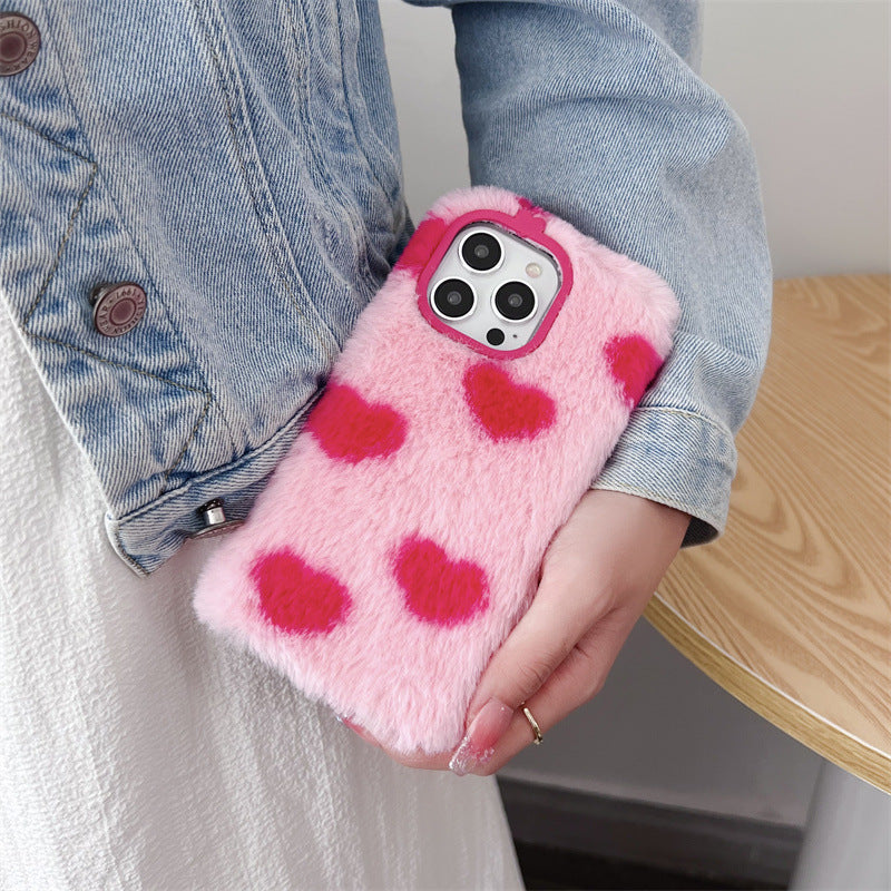 Plush Loving Heart Phone Case.