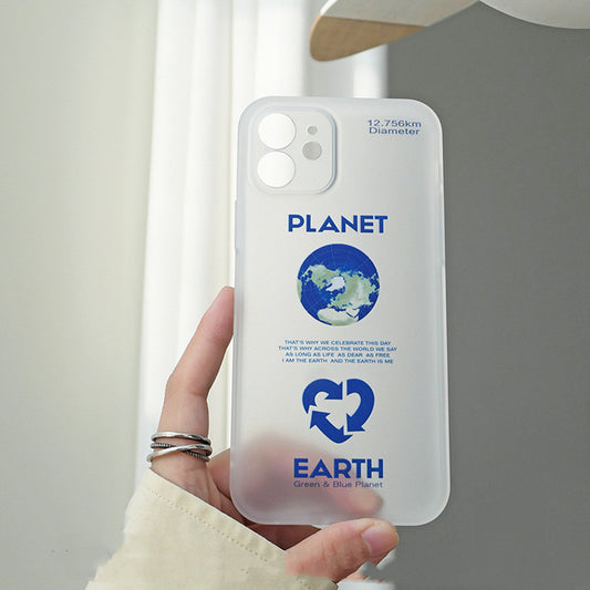 "Save Planet Earth" Micro Transparent Phone Case.