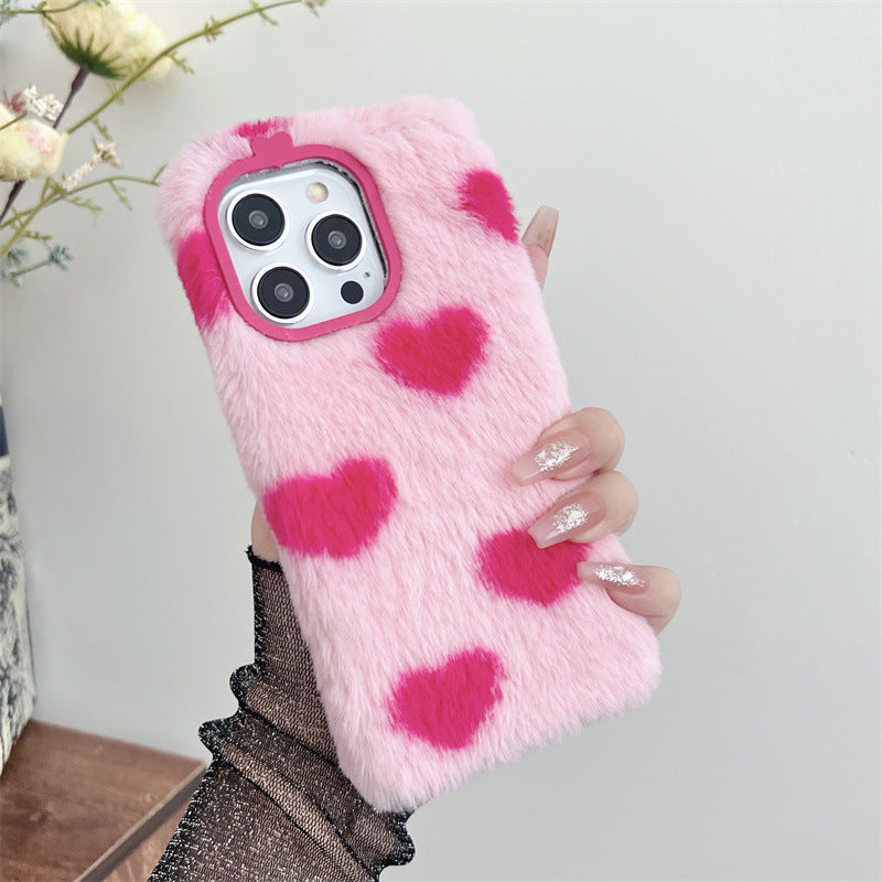 Plush Loving Heart Phone Case.