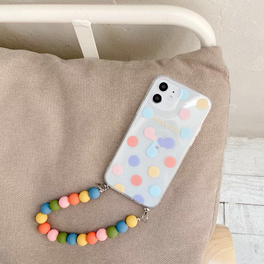 Bead Polka Dot Bracelet Phone Case.