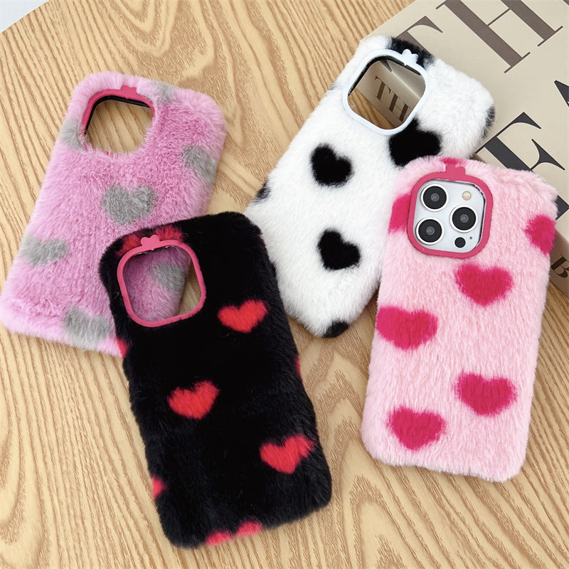 Plush Loving Heart Phone Case.