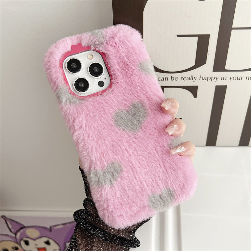 Plush Loving Heart Phone Case.