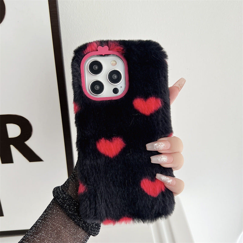 Plush Loving Heart Phone Case.