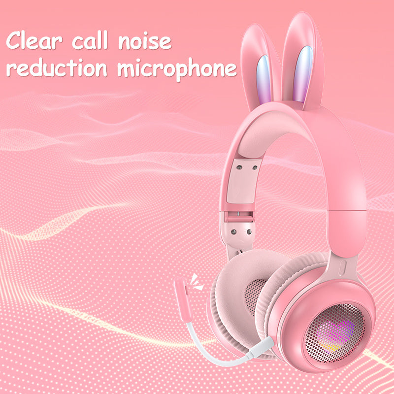 Wireless Gaming Rabbit Headphones.