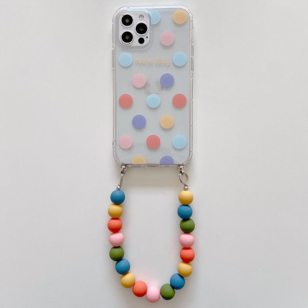 Bead Polka Dot Bracelet Phone Case.