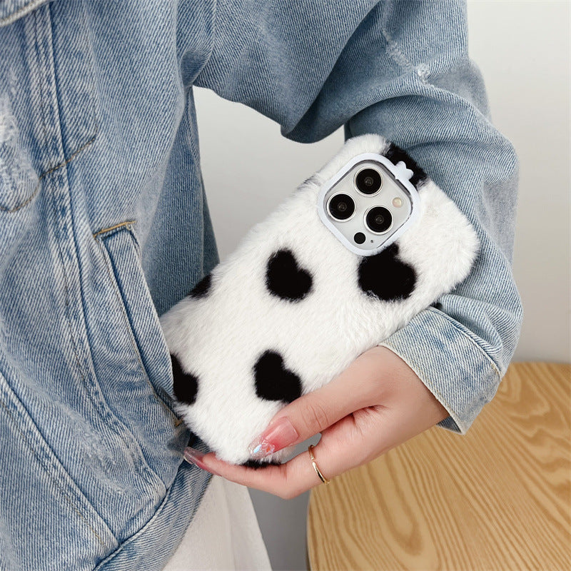 Plush Loving Heart Phone Case.