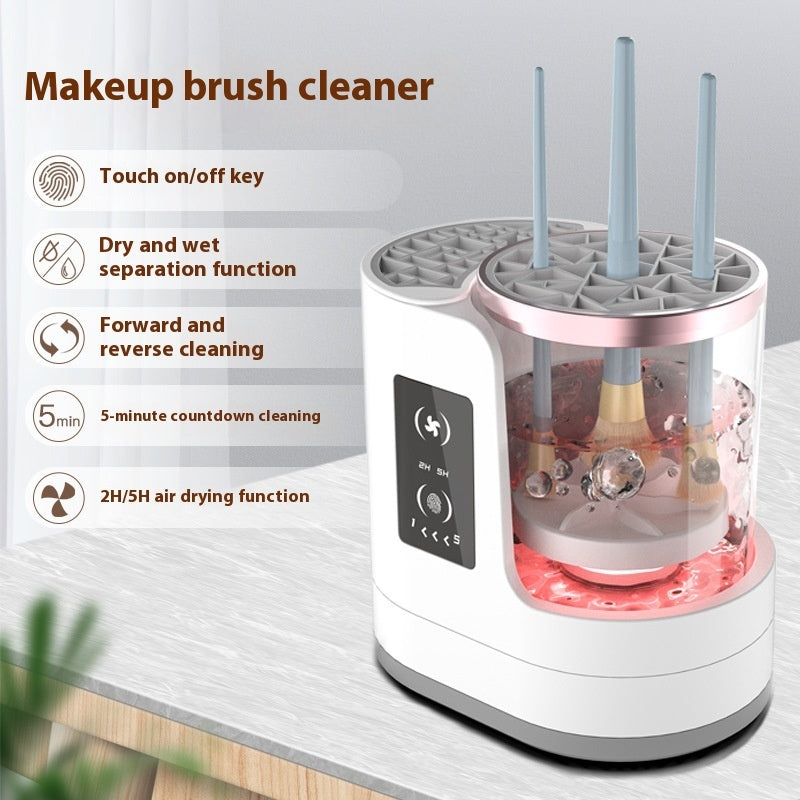 Rechargeable Automatic Makeup Brush Cleaning Stand Device